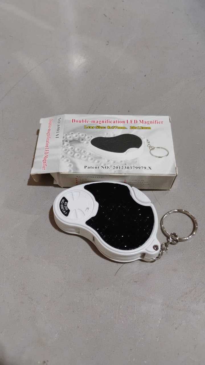 Double-Magnification Led Magnifiers with Light (1 Pc / Small) Your Brand