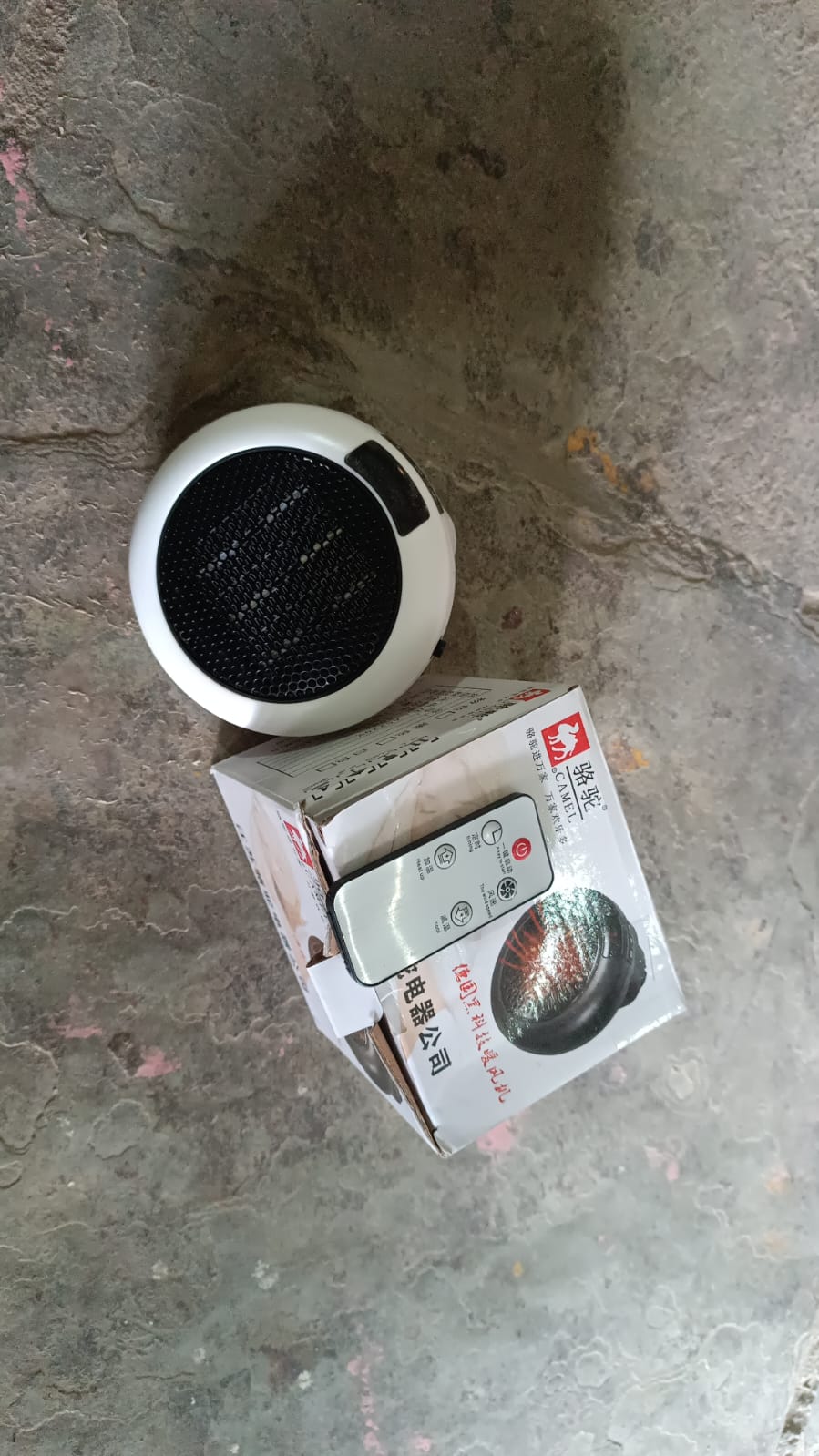 Room Heater LED Screen Portable Wall Heater (1500W / 1 Pc / With Remote) Your Brand