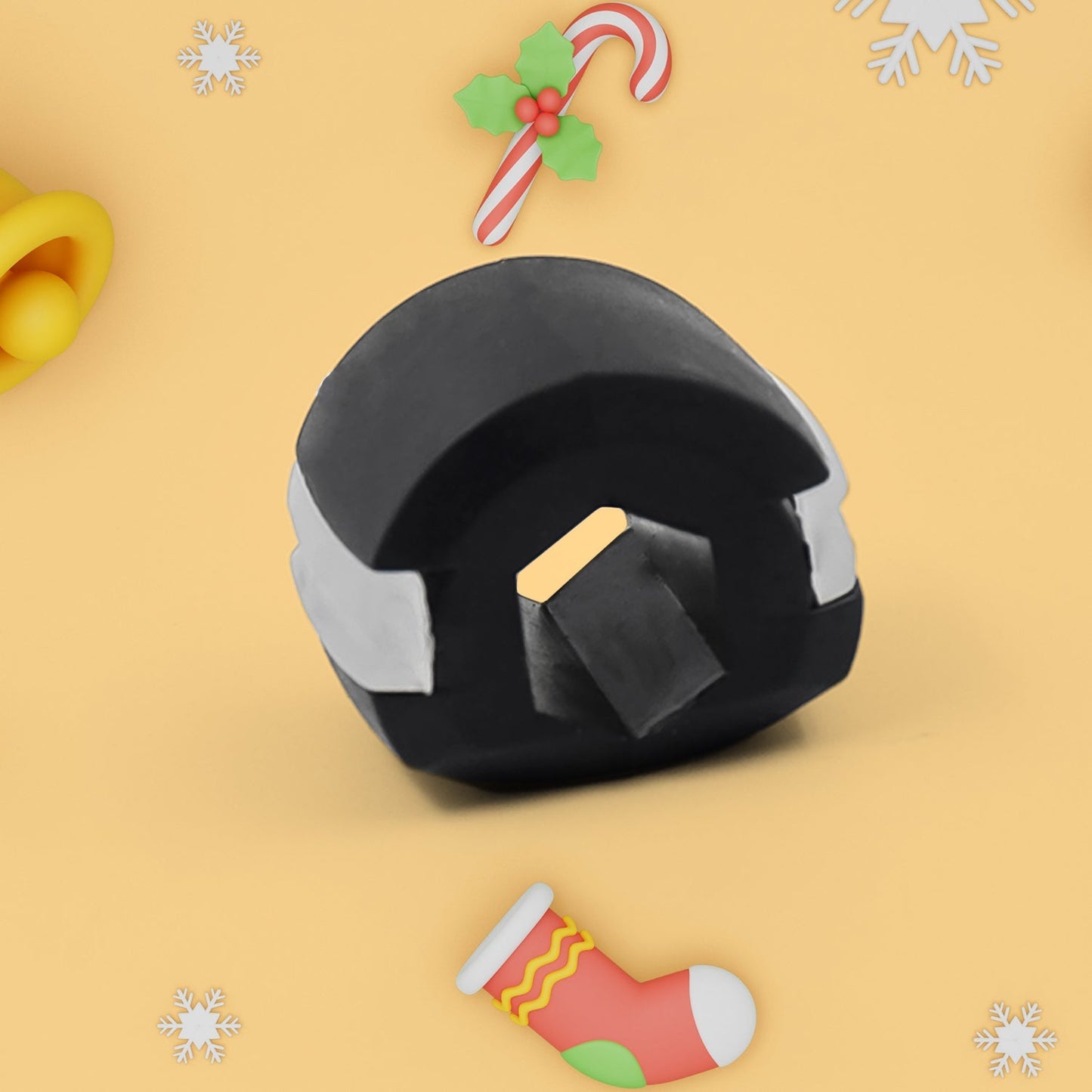 Cn Blk Mouth Exerciser Used To Gain Sharp And Chiselled Mouth Easily And Fast. Your Brand