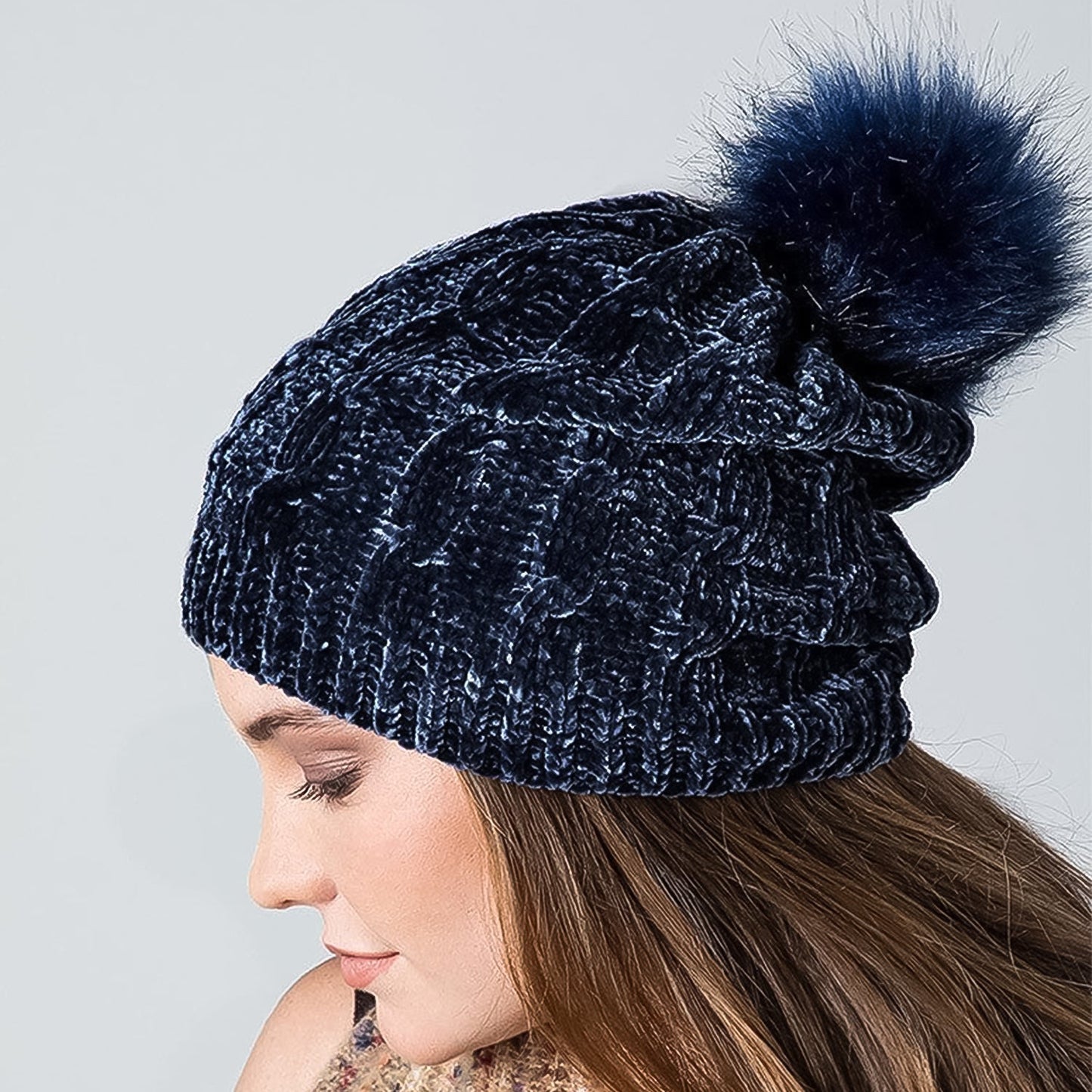 Cozy Comfort: Winter Cap for Girls (1pc) Your Brand