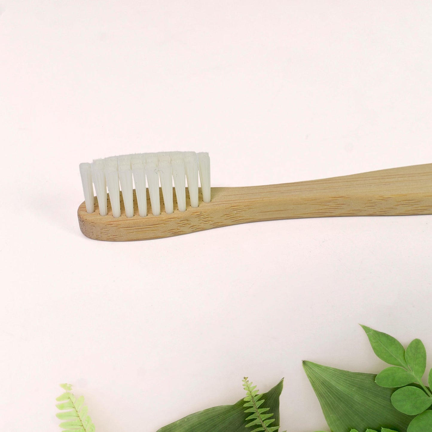 Wooden / Bamboo Brush Toothbrush Ultra Soft Bristles (1 Pc) Your Brand