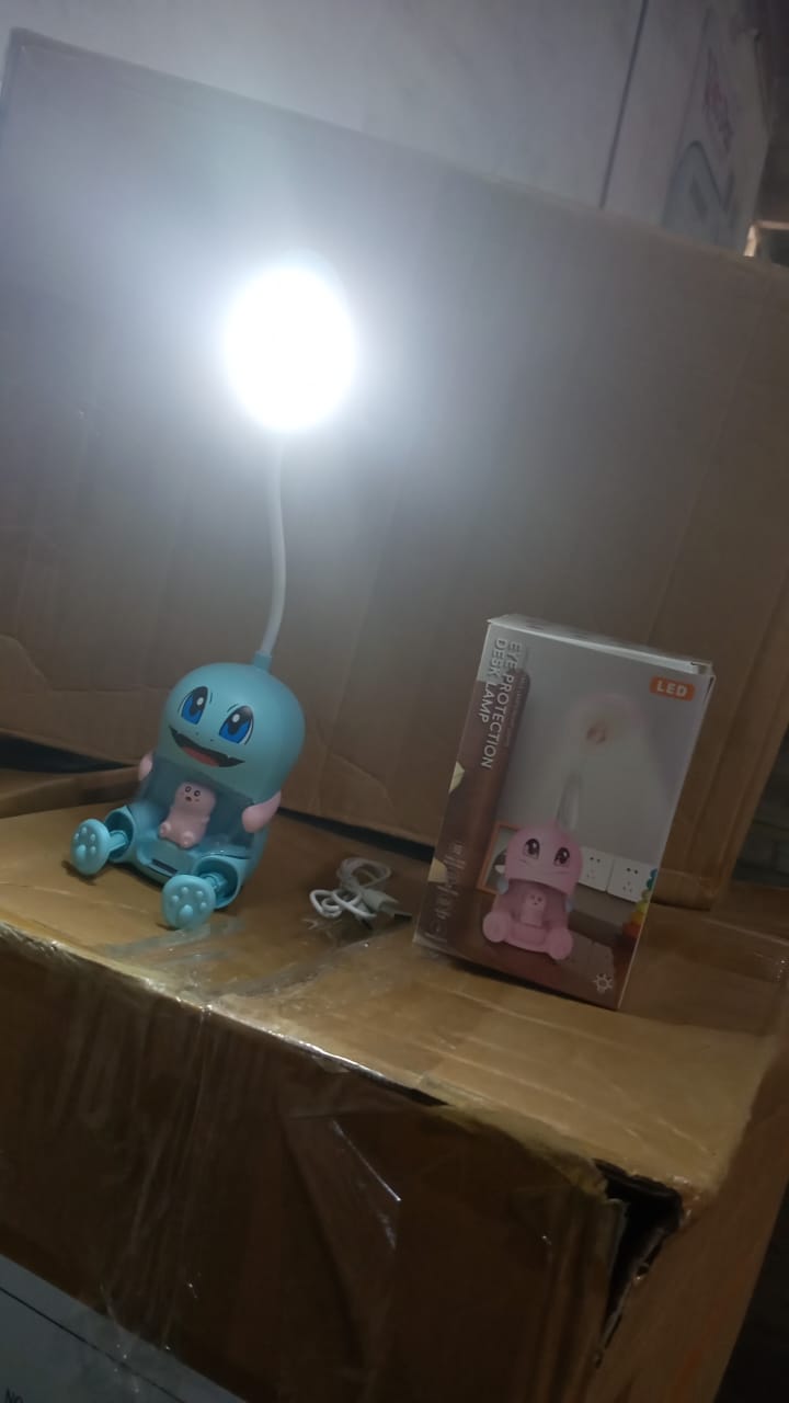 Cartoon LED Desk Light, LED Lamps Button Control (1 Pc) Your Brand