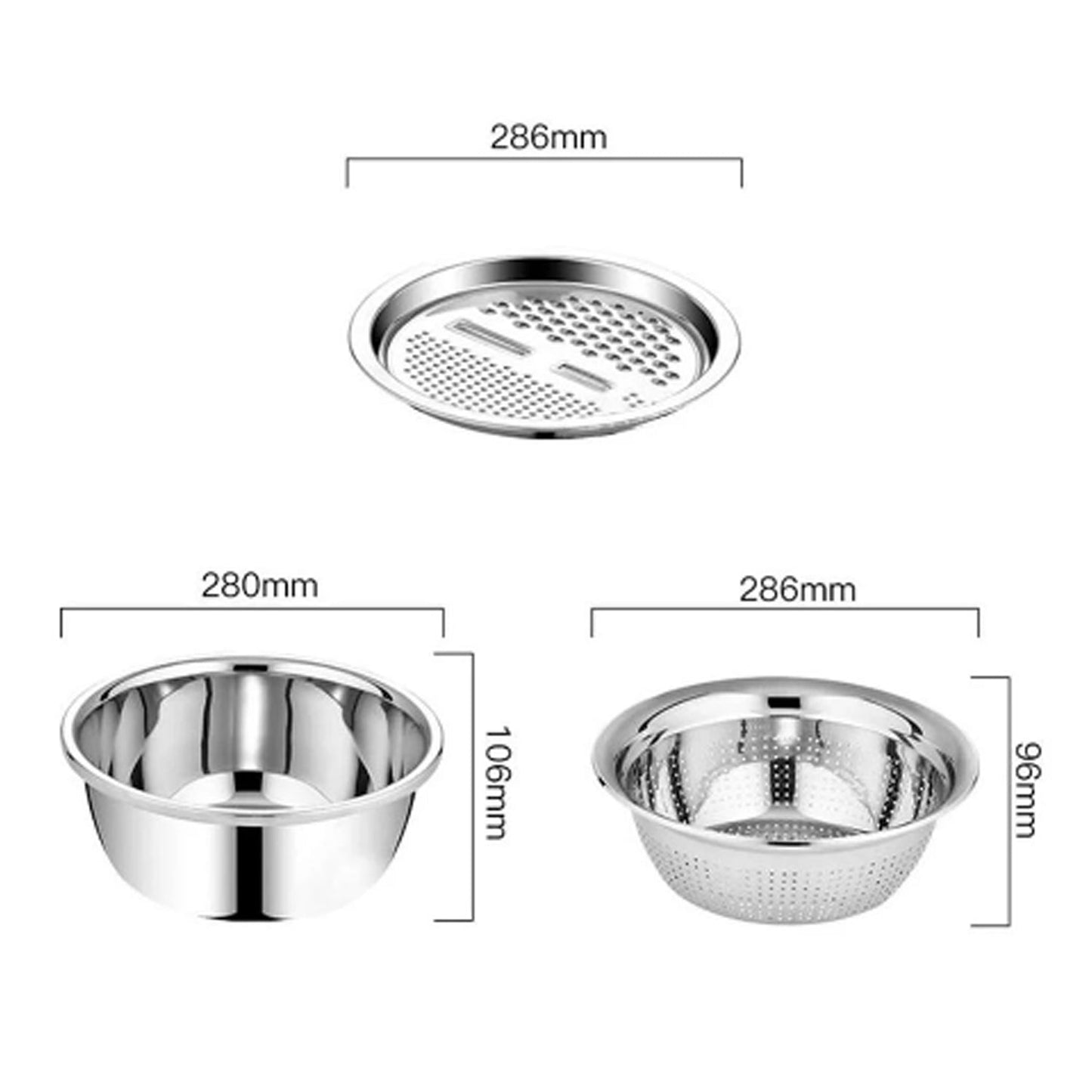 3 in 1 Kitchen Multipurpose Julienne Grater Salad Maker Your Brand