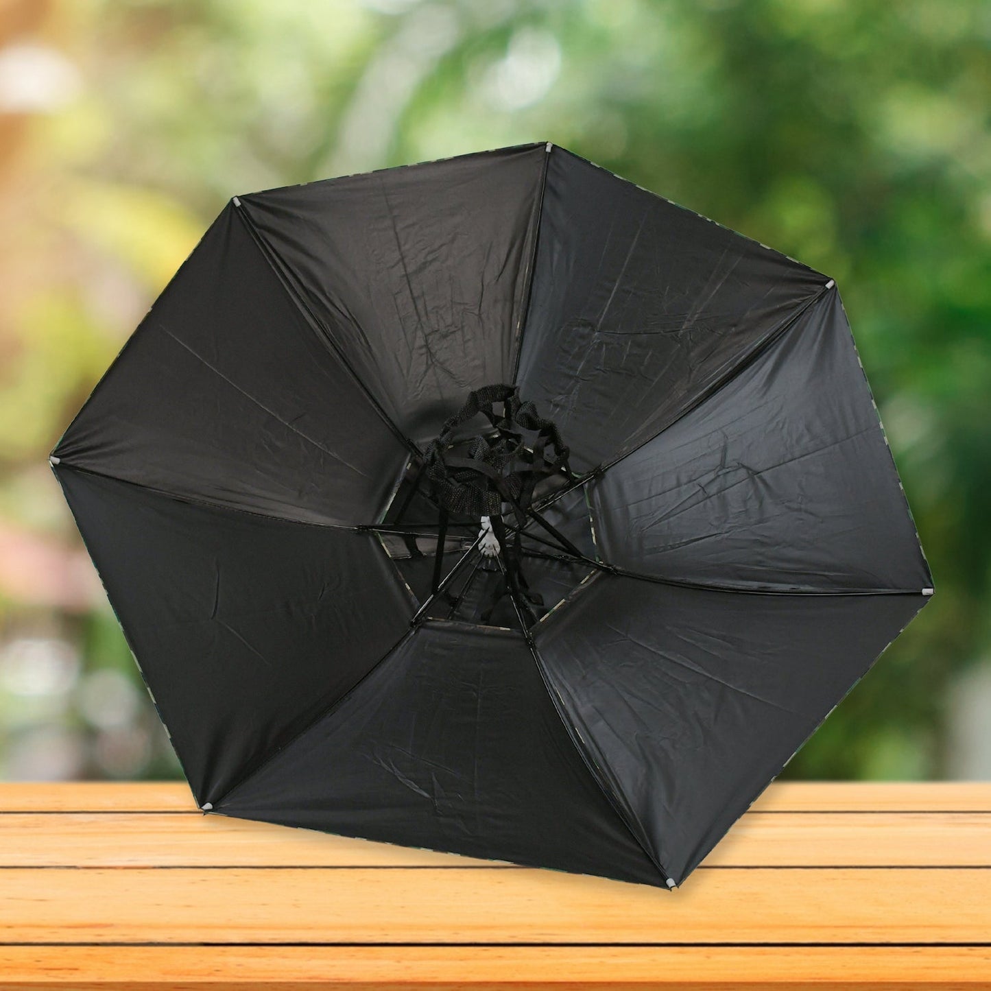 Umbrella Hat with Elastic Band, Fishing Umbrella Hat for Adults Kids Women Men, Umbrella Hat for Outdoor Activities Your Brand