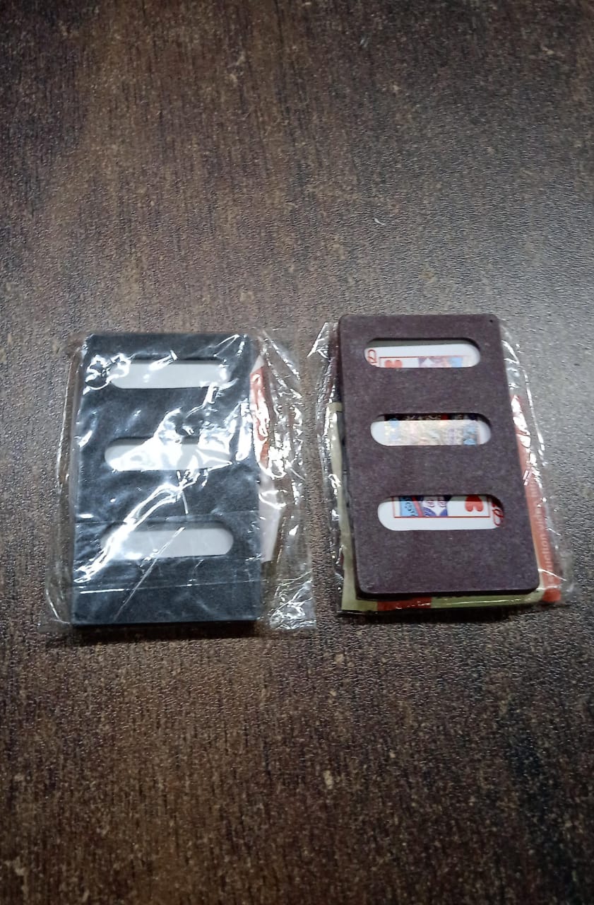 Small Magic Card Frame (1 Pc / Mix Color & Design) Your Brand