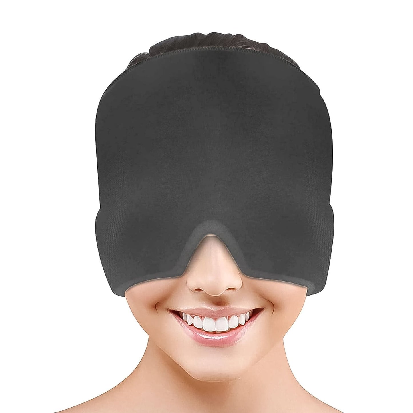 Headache Relief Hat Migraine Cap (1 Pc / Grey Color) Your Brand