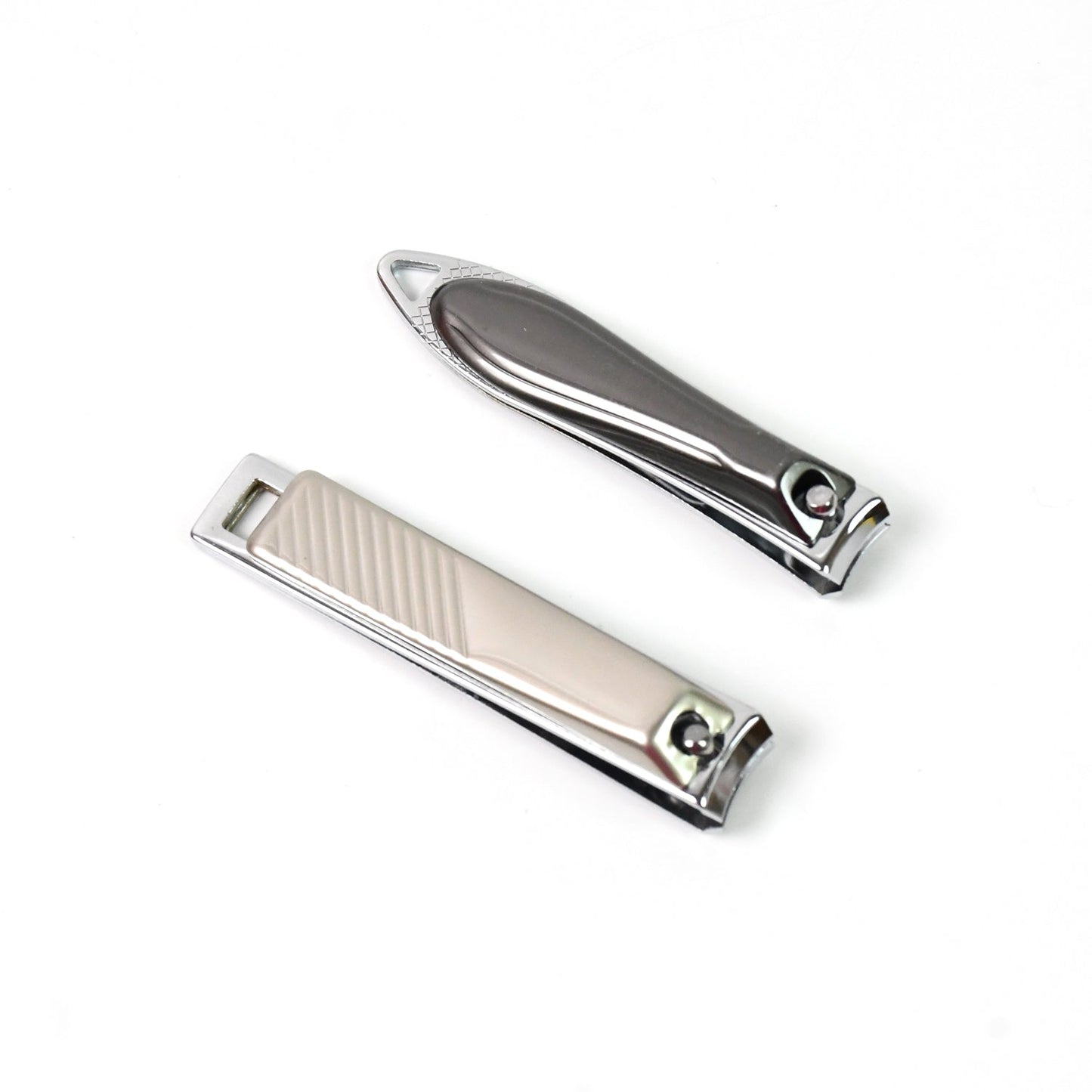 Stainless Steel Folding Portable Large Nail Clippers with Nail File (1 Pc / Mix Design) Your Brand