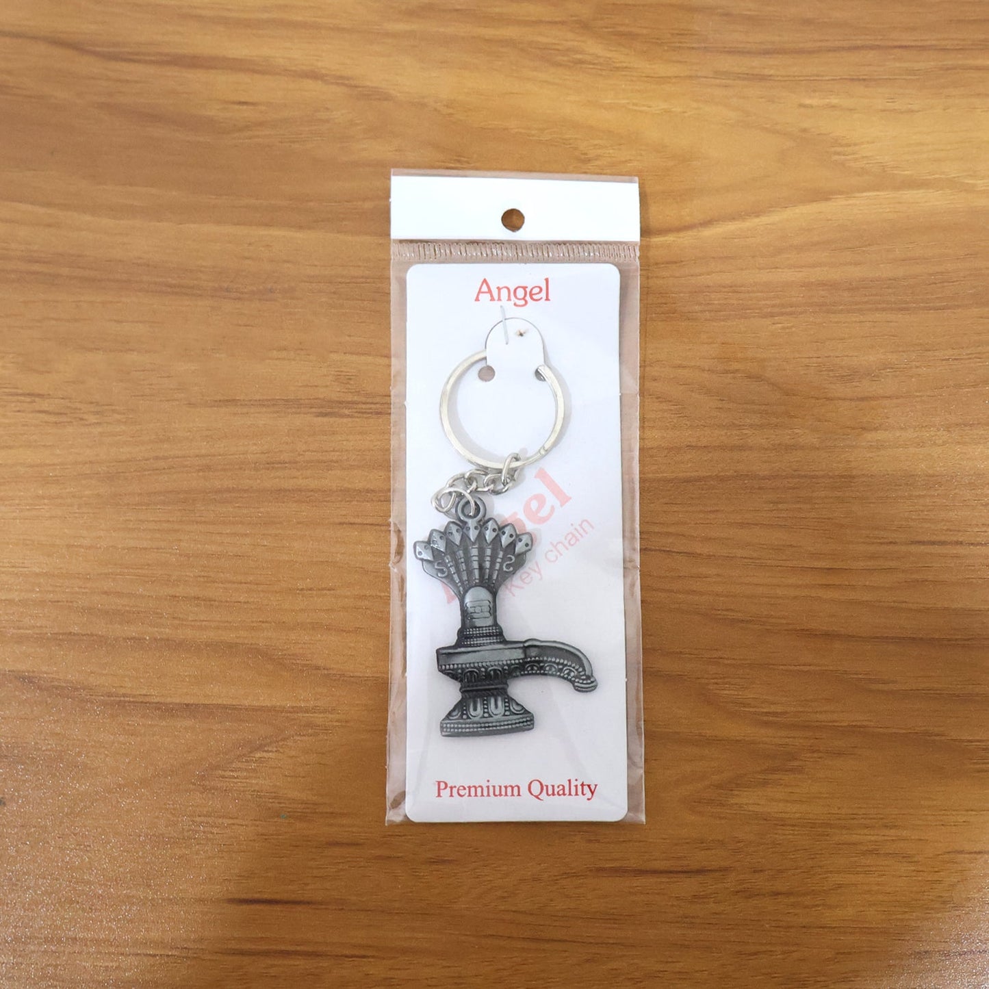 Premium Metal Shiva Lingam with Naag Religious Keychain (1 Pc)