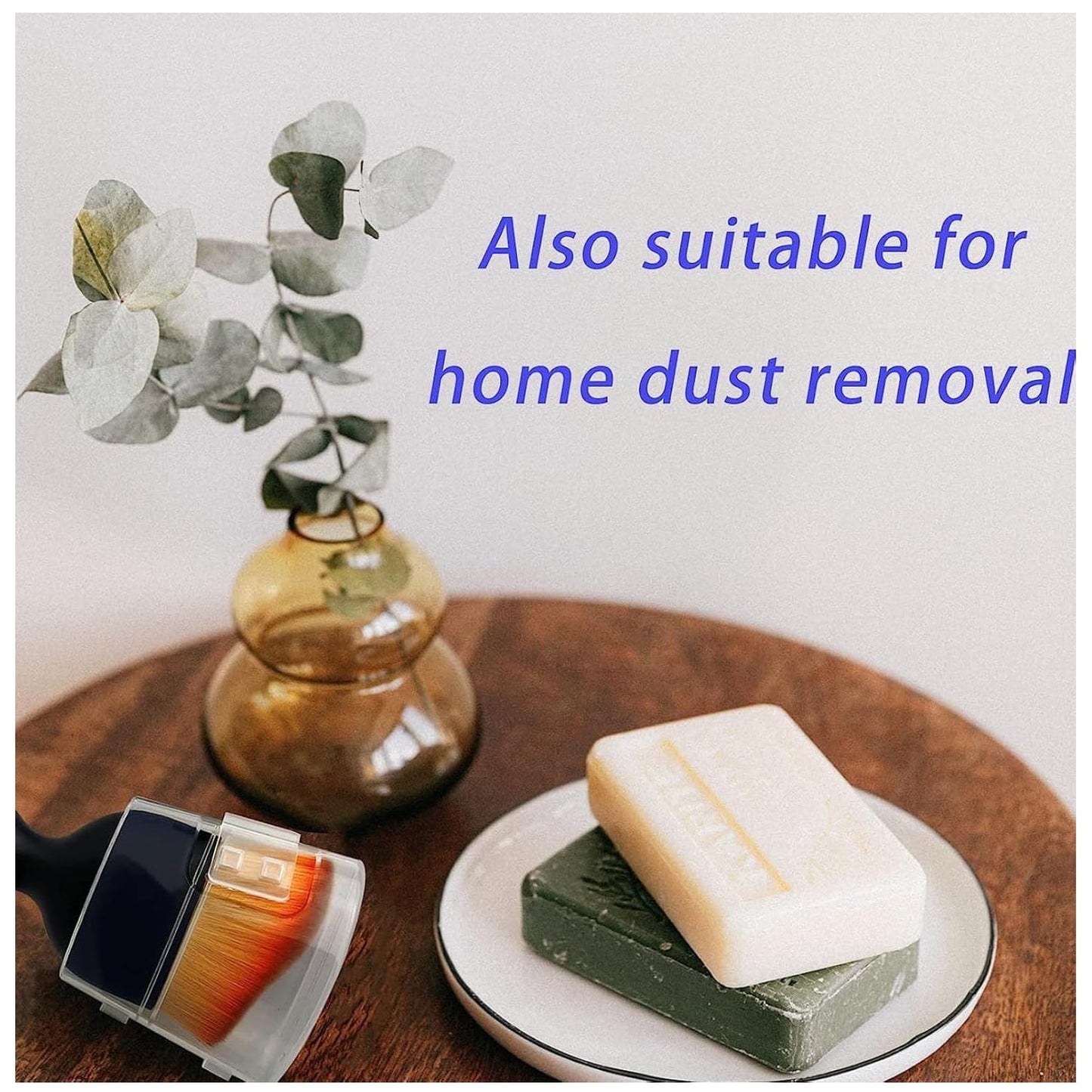 Mini Car Interior Cleaning Soft Brush -Car Cleaning Brushes Duster (1 Pc) Your Brand