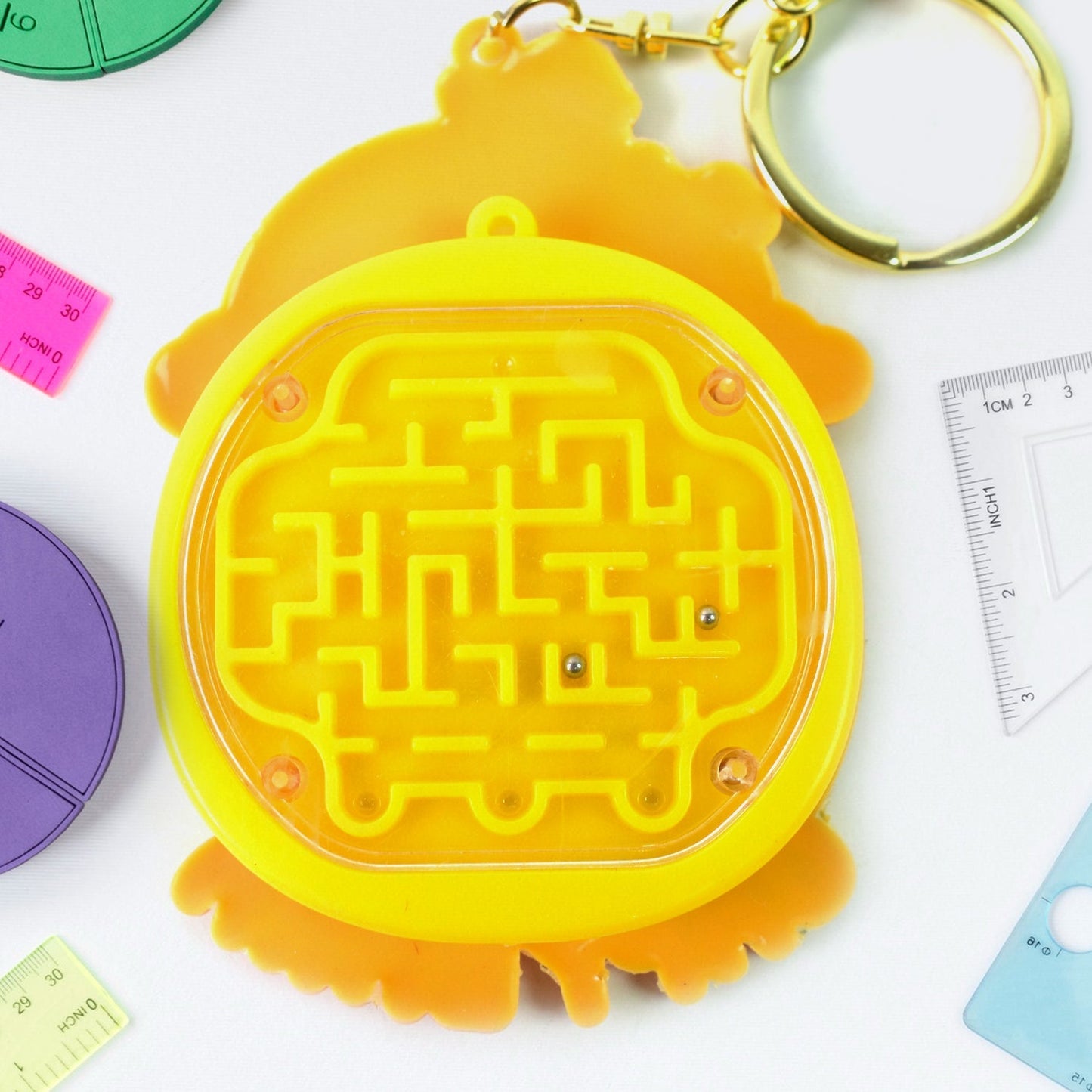 Mini Digital calculator Keychain (1 pc / Mix Design) Your Brand