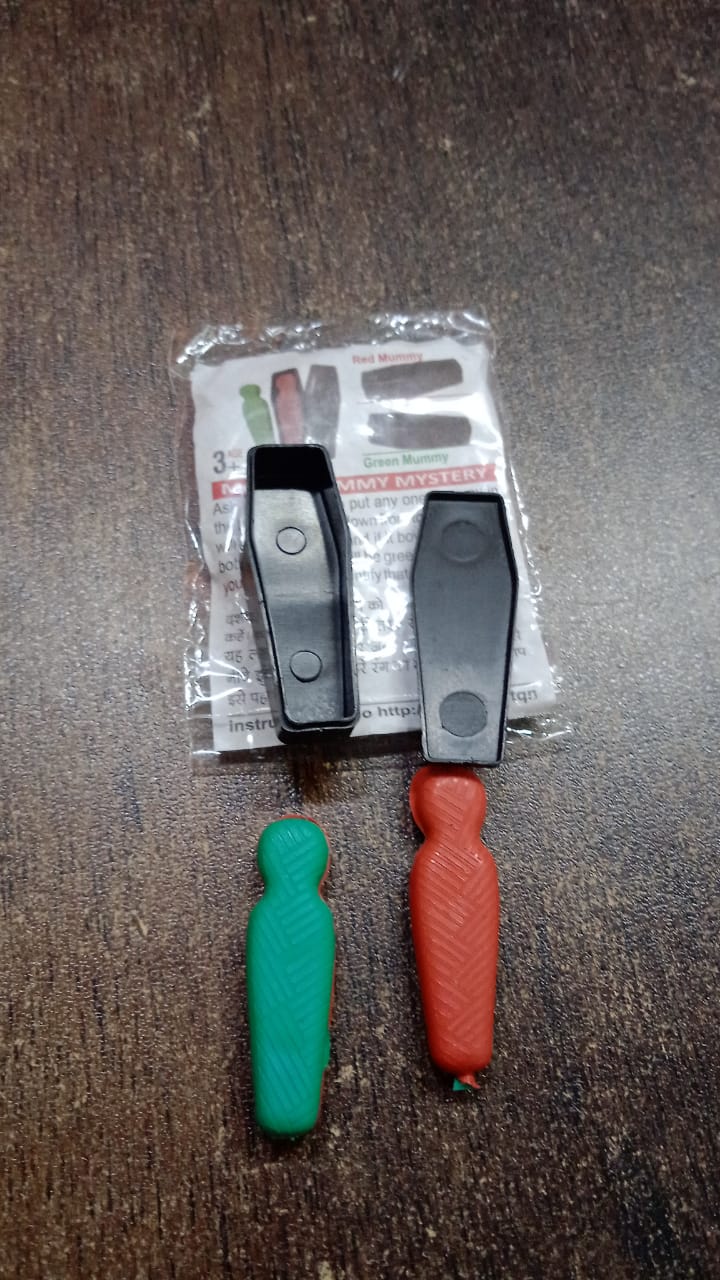 Magic Mummy MYSTERY Trick Toy Mummy CASE (1 Pc / Mix Color & Design) Your Brand