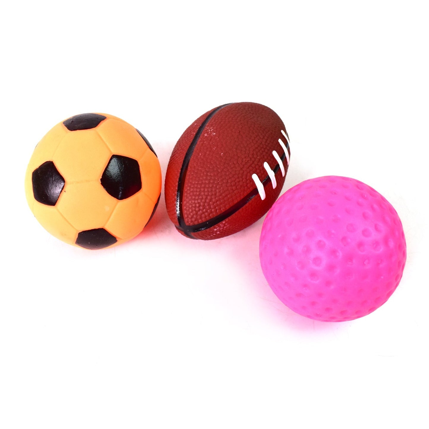 Sports Squeeze Ball Toy Set of 3 Soft Balls for Kids/Toy for Kids Your Brand