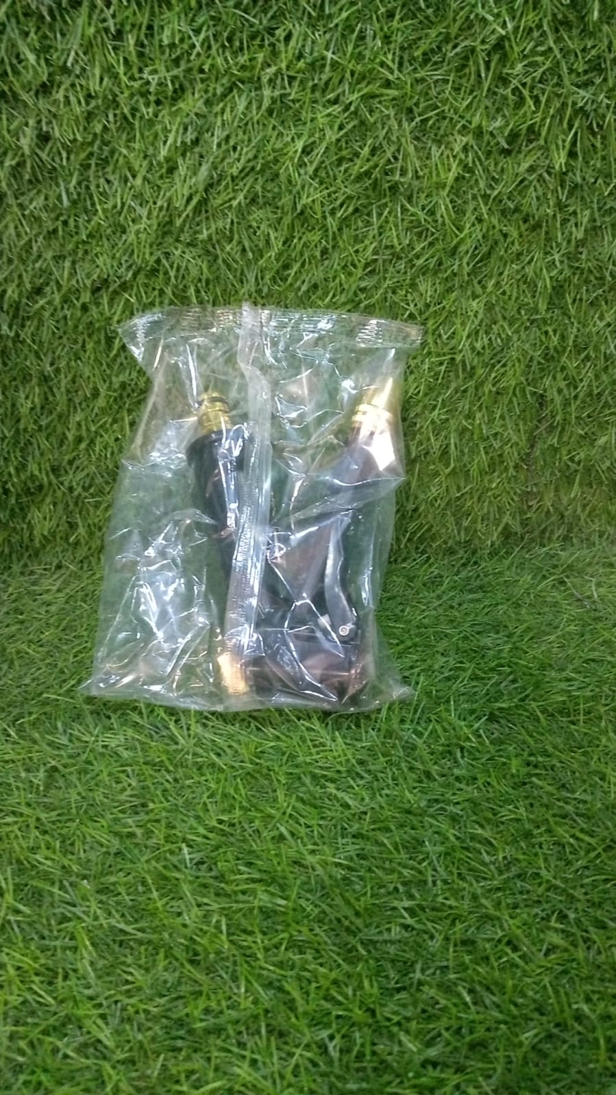 Plastic Body, Metal Trigger & Brass Nozzle Water Spray Gun For Water Pipe | Non-Slip | Comfortable Grip | Multiple Spray Modes | Ideal Pipe Nozzle For Car Wash, Gardening,& Other Uses Your Brand