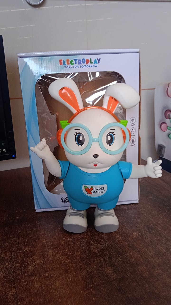 Electroplay Swing Rabbit Musical Dancing Toy(1 Pc / Battery Not Included)