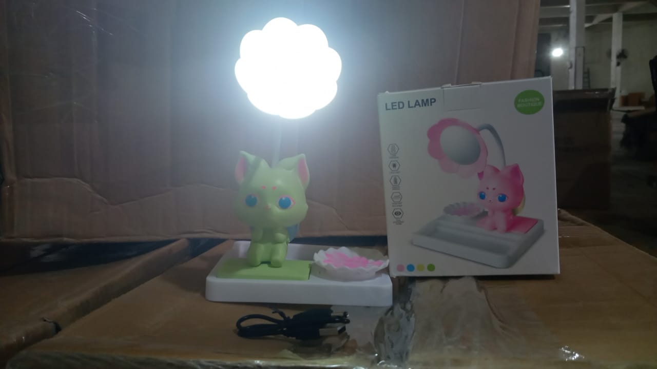 Cute Lovely Cartoon With Base LED Desk Light (1 Pc) Your Brand