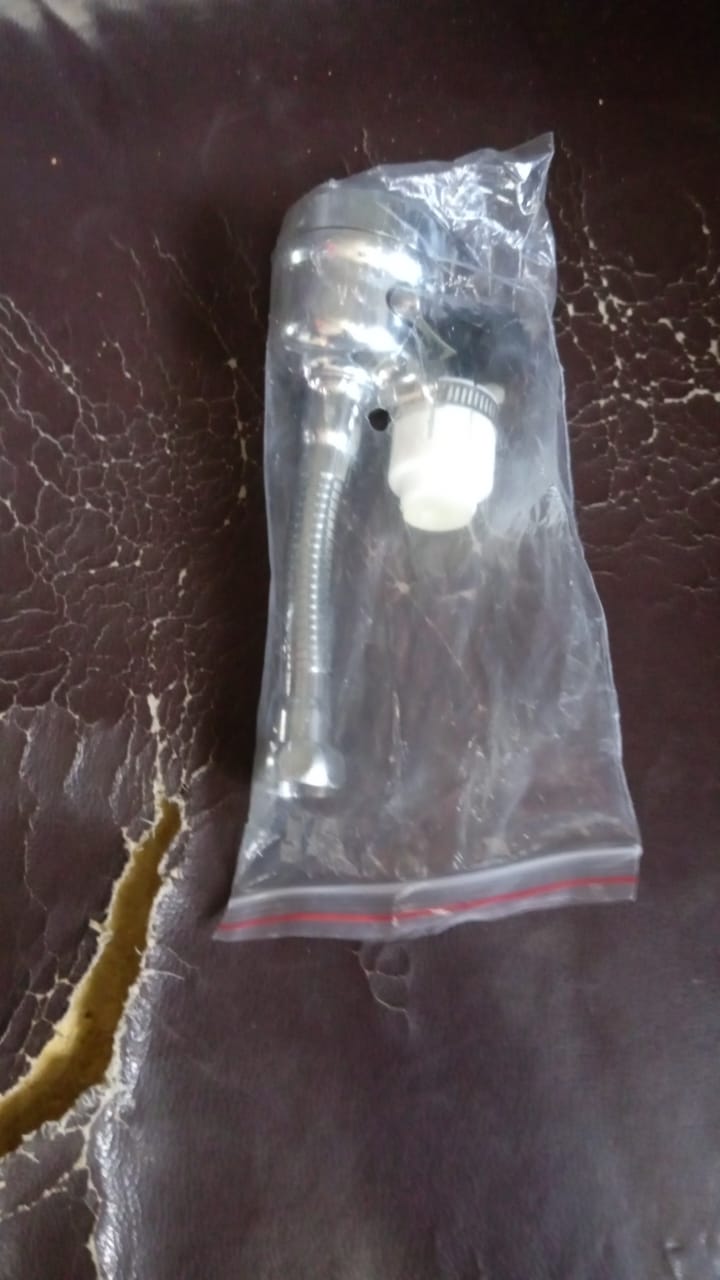 Stainless Steel Water Faucet Sprayer Head (1 Pc / 7 Inch) Your Brand