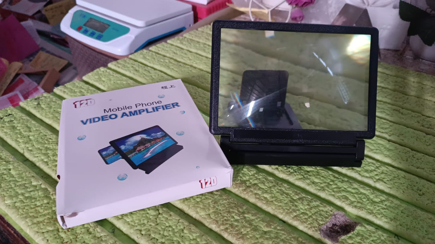 3D HD Mobile Phone Screen Magnifier Amplifier (1 Pc) Your Brand