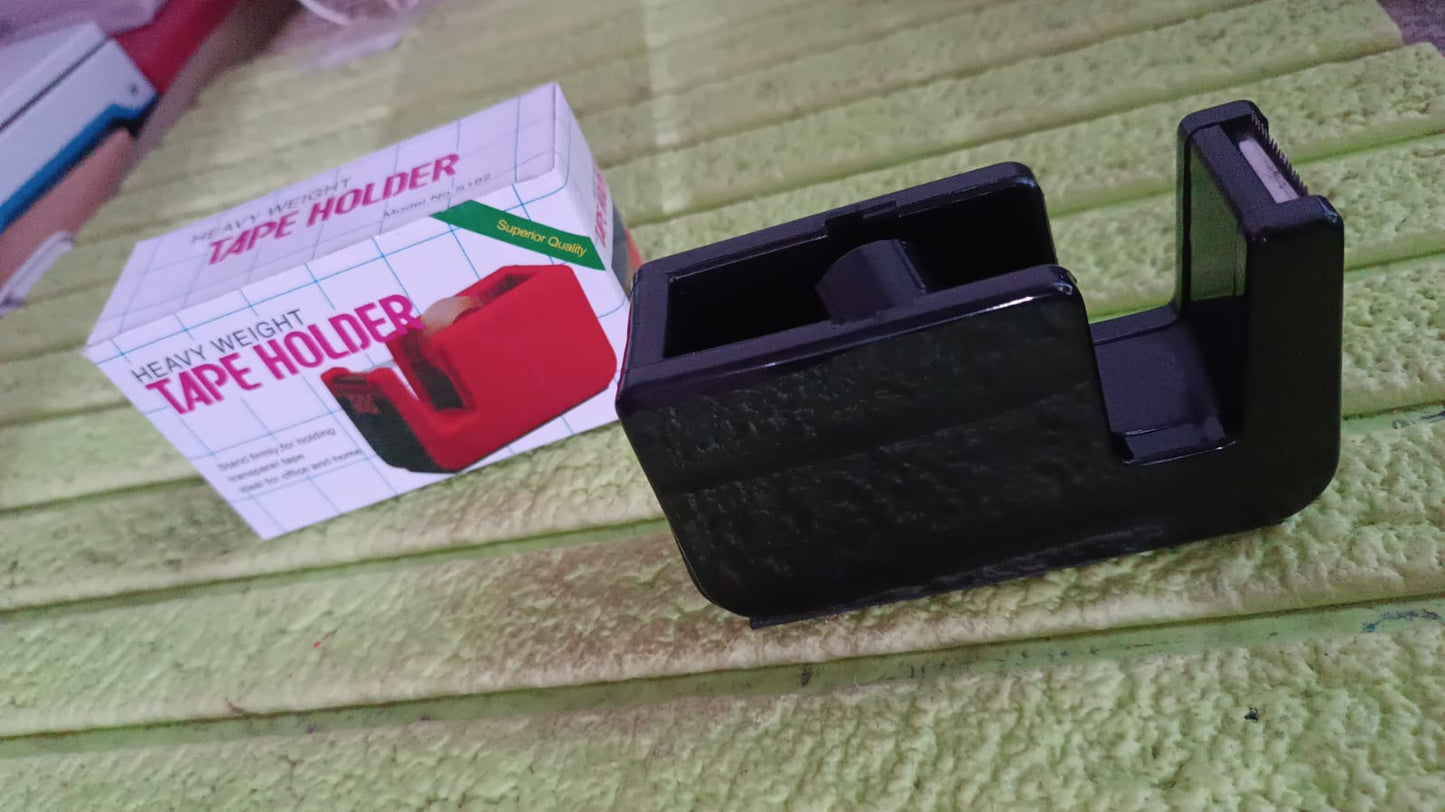 Plastic Tape Dispenser Cutter for Home Office use (1 pc / Big) Your Brand