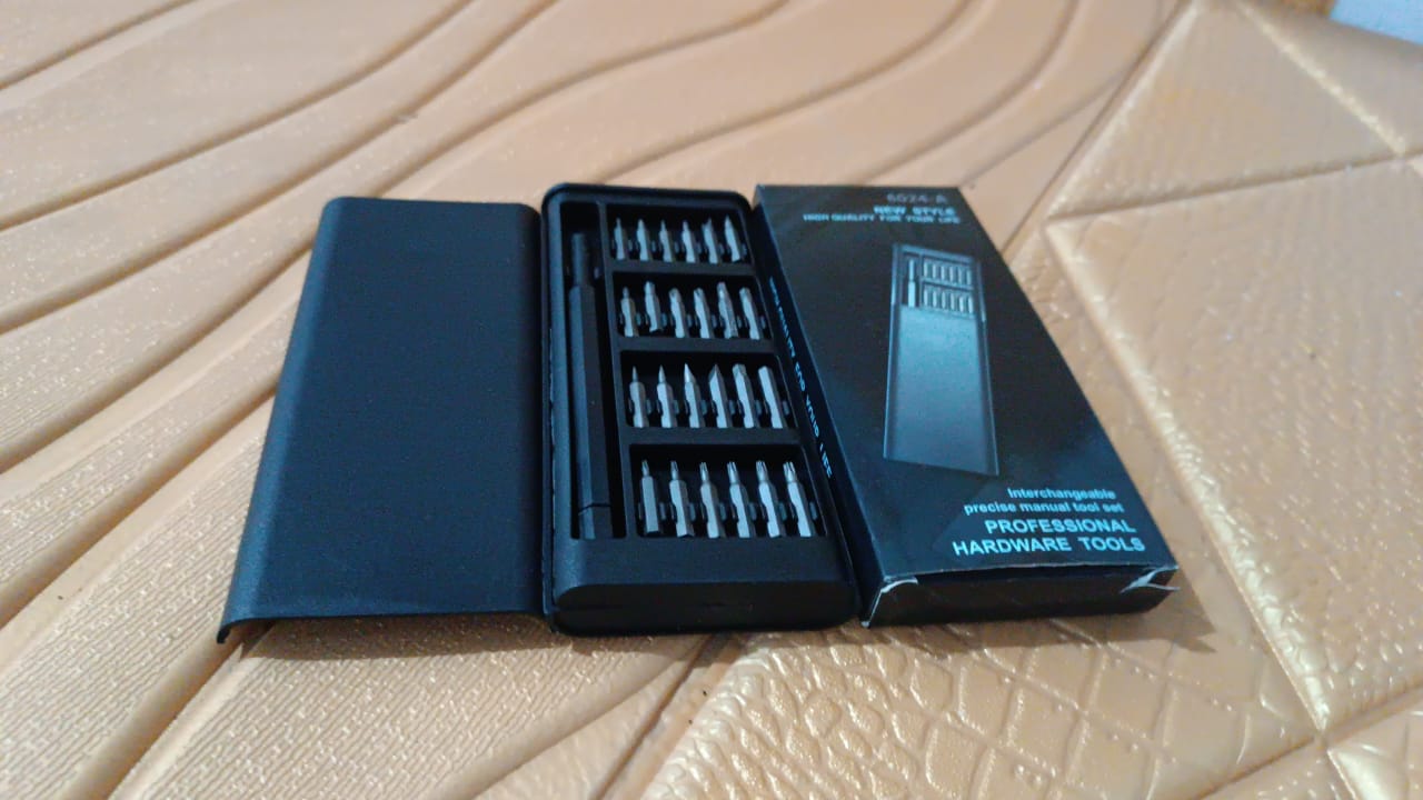 Plastic 24 in 1 Precision Screwdriver plastic Your Brand