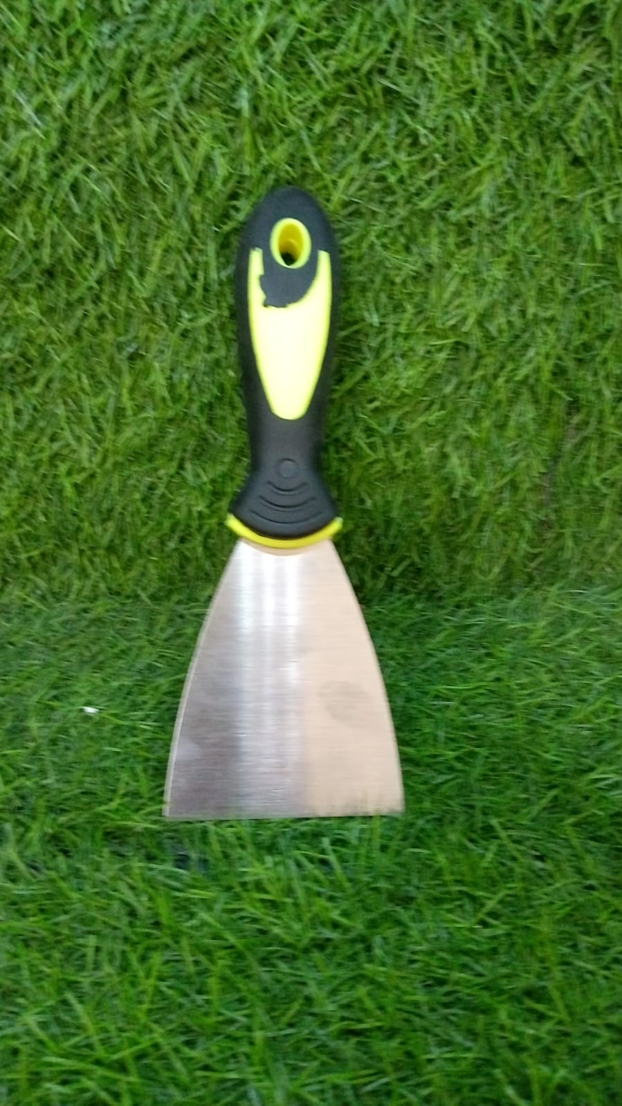 Putty Knife Set with Soft Rubber Handle (1 Pc) Your Brand