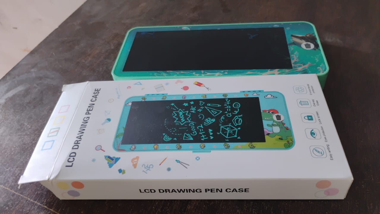 LCD Drawing Pen Case Blue colour (1 pc) Your Brand