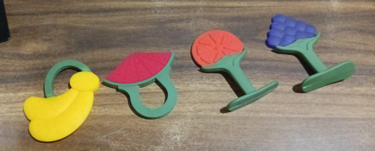 Soothe Baby's Gums: Safe & Fun Silicone Teether for Toddlers (3+ Months) Your Brand