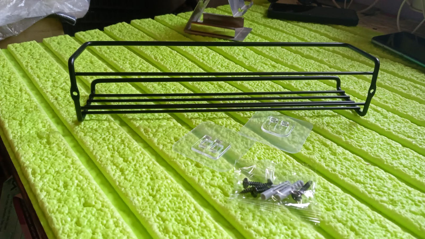 Spice Bottle Storage Rack Hanging Spice Rack Hanging Spice Rack Seasoning Holder Metal Storage Hanging Rack (1 Pc) Your Brand