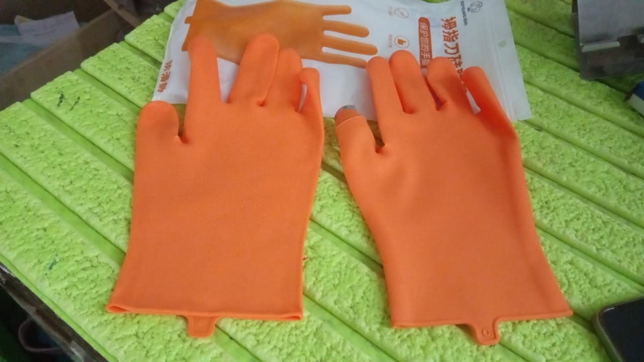 Gloves Silicone Thumb Knife Finger Protector Your Brand