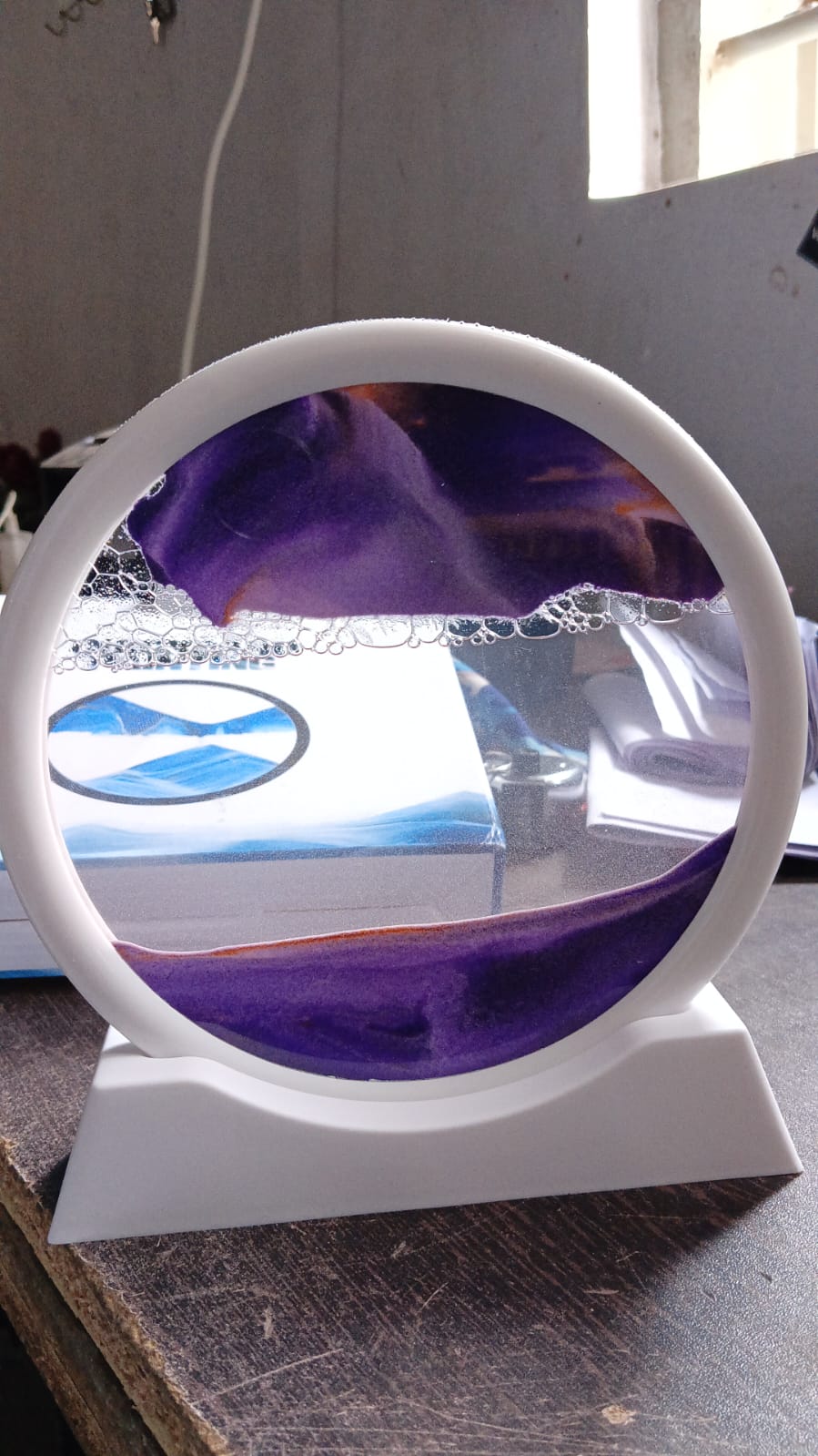 3D Moving Sand Art Picture Decor (1 Pc / Multicolor) Your Brand