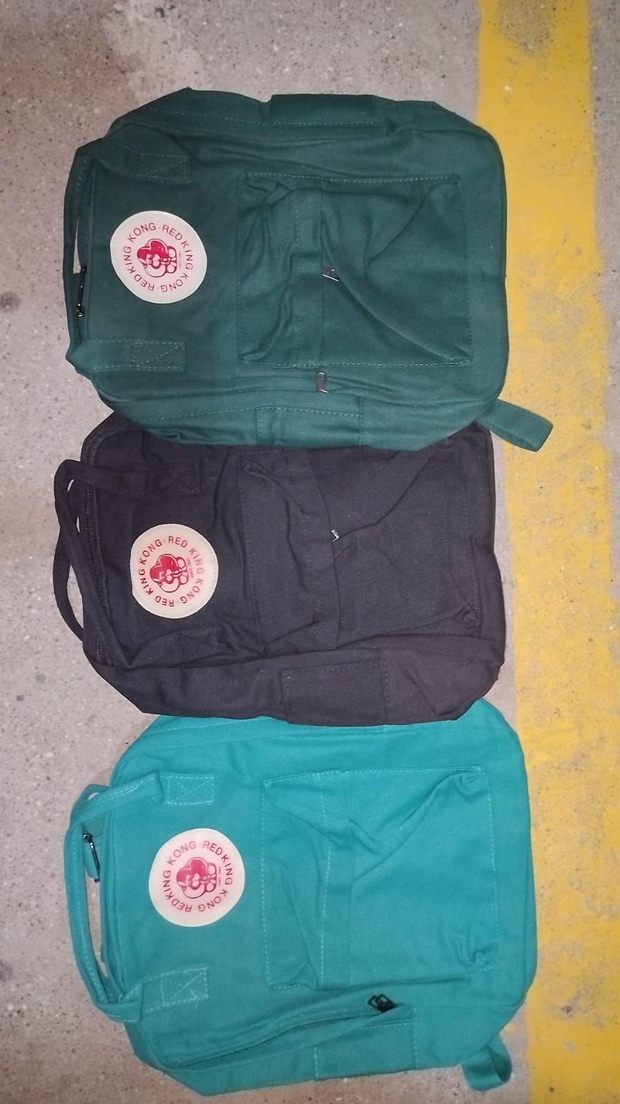 Durable Canvas Backpack, Conquer Your Day With King Kong (Mix Design) Your Brand