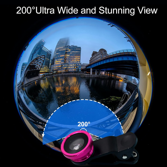 Universal Clip-On Mobile Camera Lens (1 Set)
