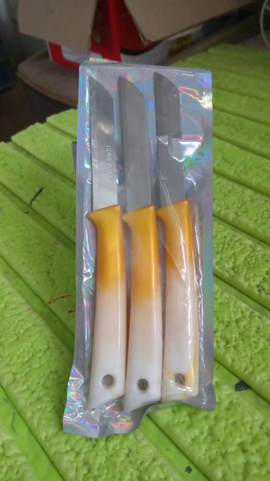 Kitchen Knife with Stainless Steel Blade (1 Pc) Your Brand