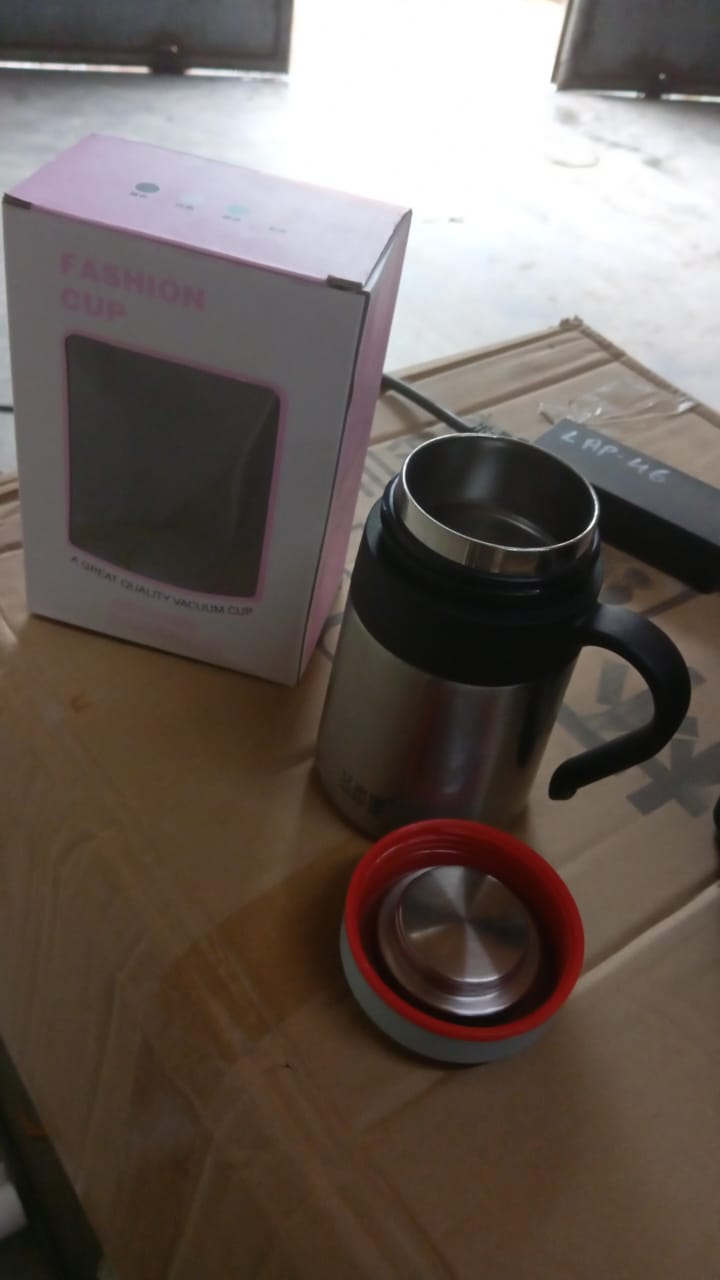 Stainless Steel Mug / Bottle Vacuum Insulated Cup With Handle & Small Cup (420 ML) Your Brand