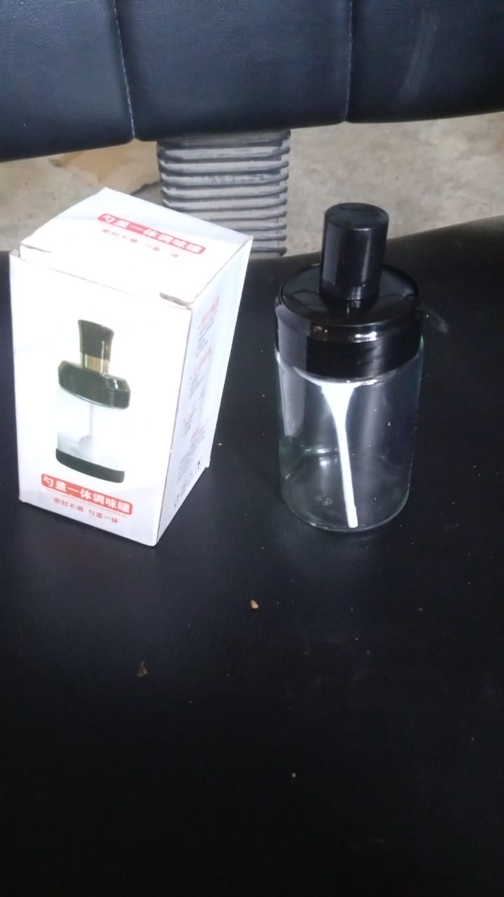 Spice Box Glass Jars Multipurpose Masala Seasoning Box Set (1 Pc) Your Brand