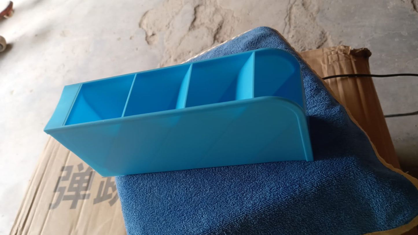 Multipurpose 4 Compartment Pen Holder Office Desktop (1 Pc) Your Brand