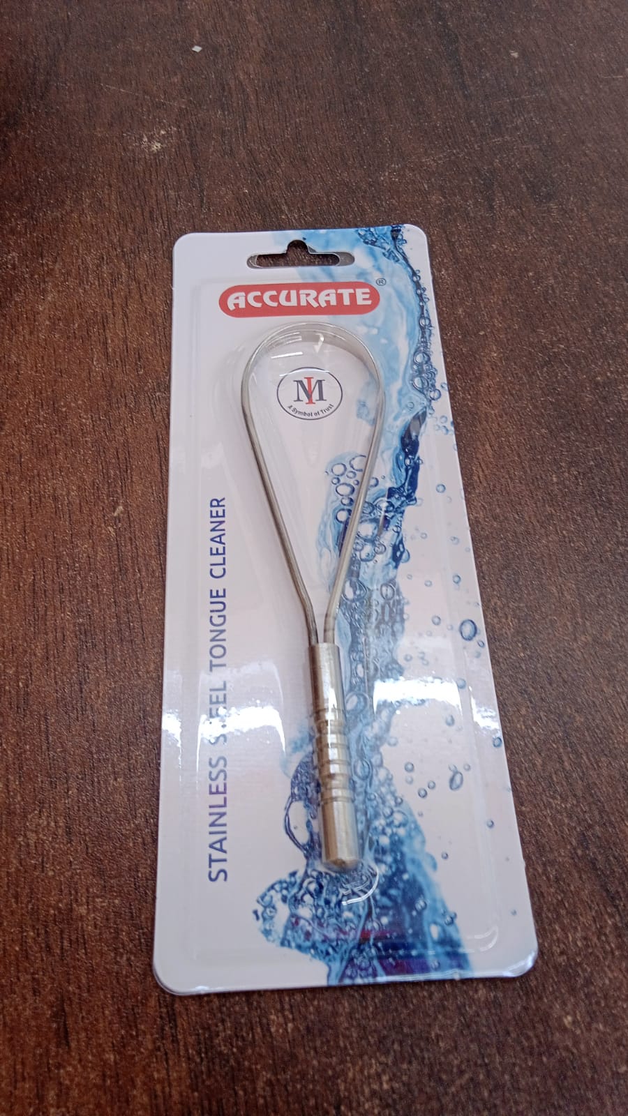 Steel Tongue Cleaner, Tongue Scraper (1 Pc) Your Brand