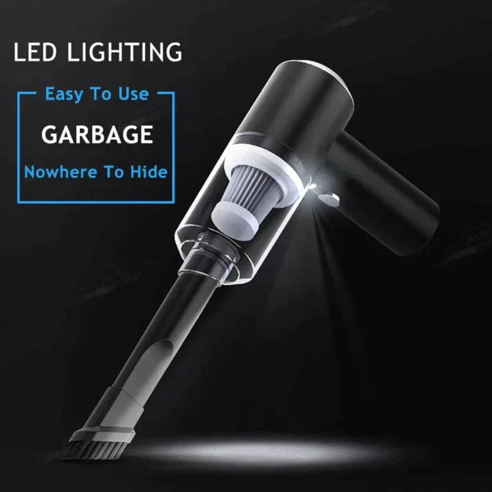 2 in 1 Vacuum Cleaner | Portable Wireless Car Vacuum Cleaner 120W shopbyte