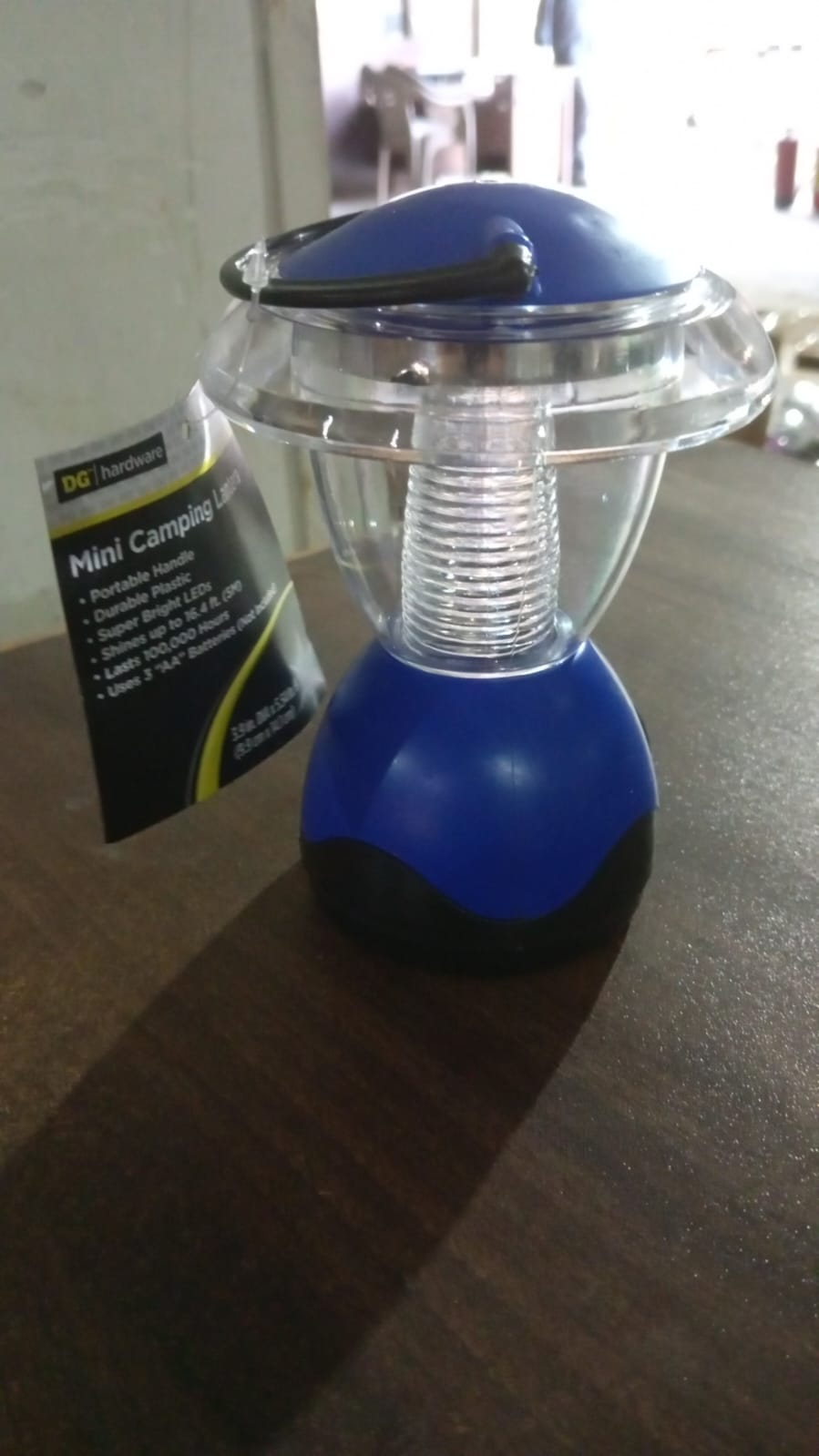 Mini Camping Lanterns, White Light, Battery operated Light (Battery Not Included) Your Brand