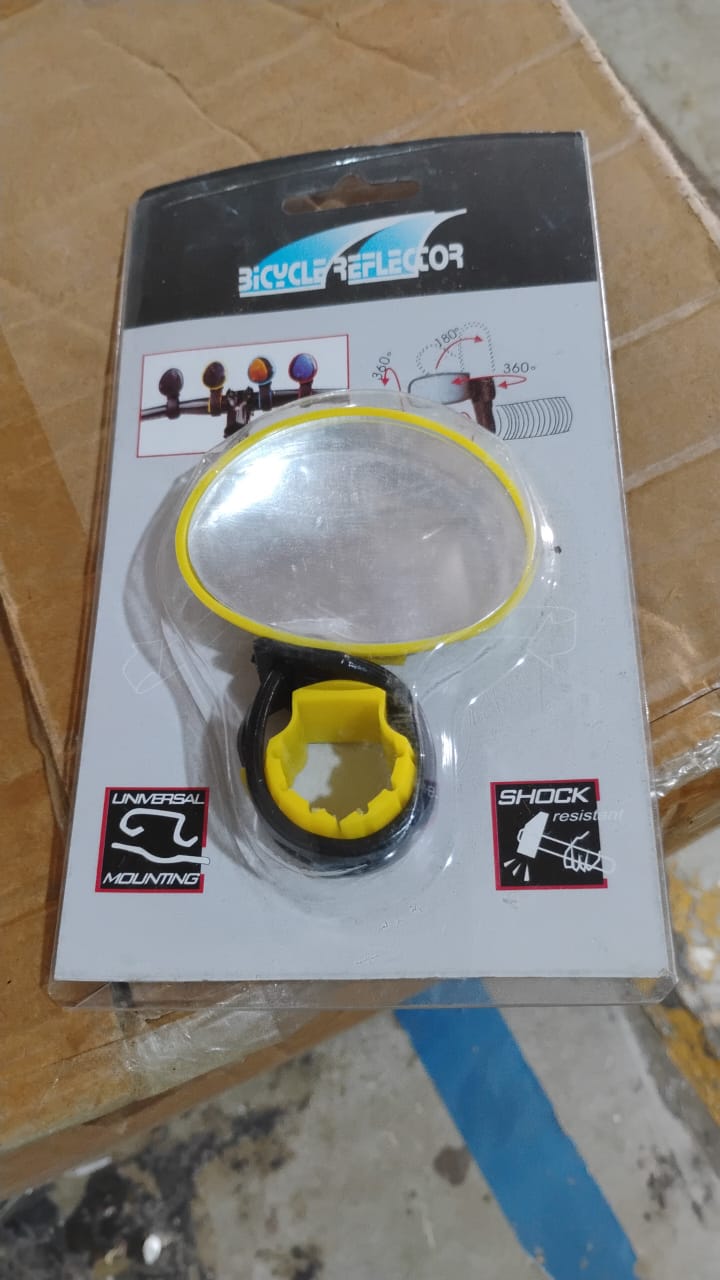 Bicycle 360 rotation Cycling Mirror Handlebar Rearview Mirror (1 Pc) Your Brand