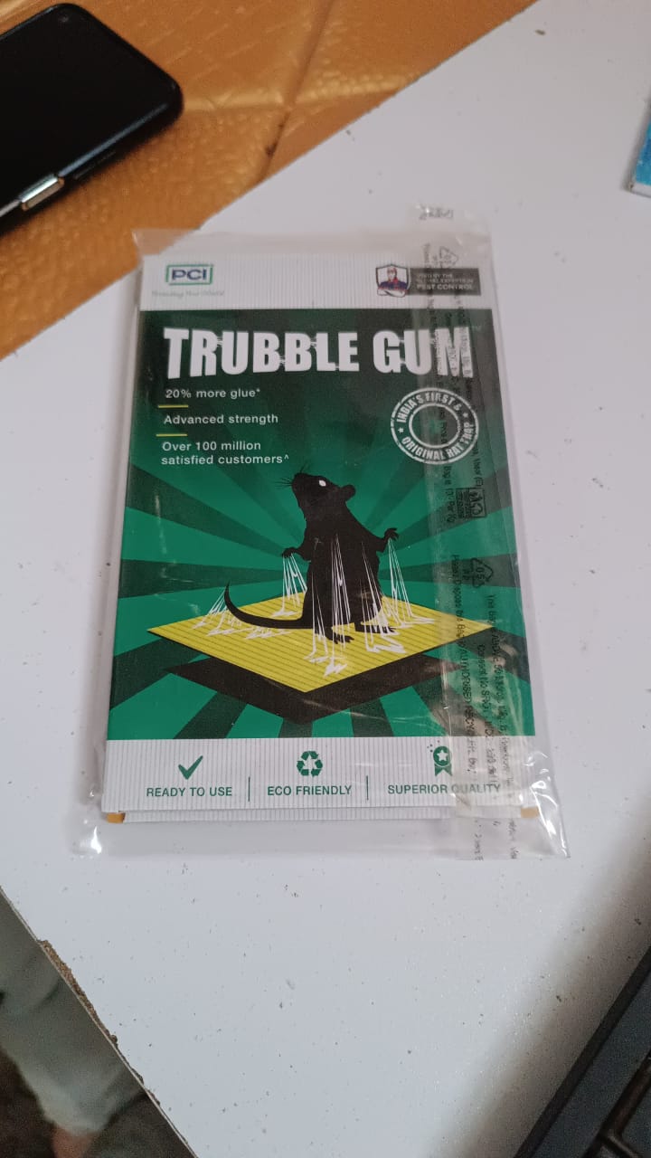 PCI Cardboard Troublegum Small Size Mouse Trap-1pc Your Brand