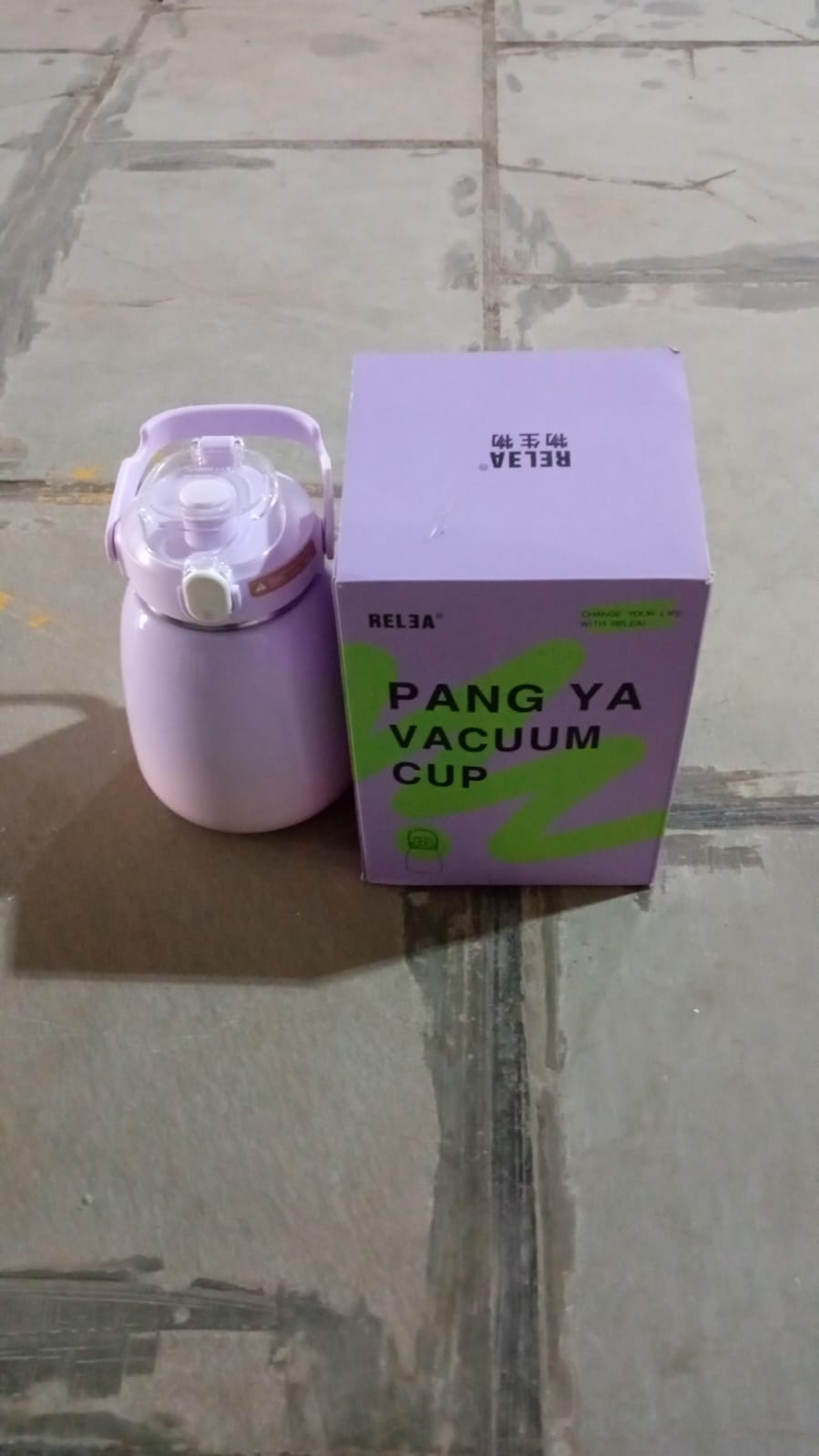 Stainless Steel Mug / Bottle Vacuum Insulated Cup With Handle (1200 ML) Your Brand