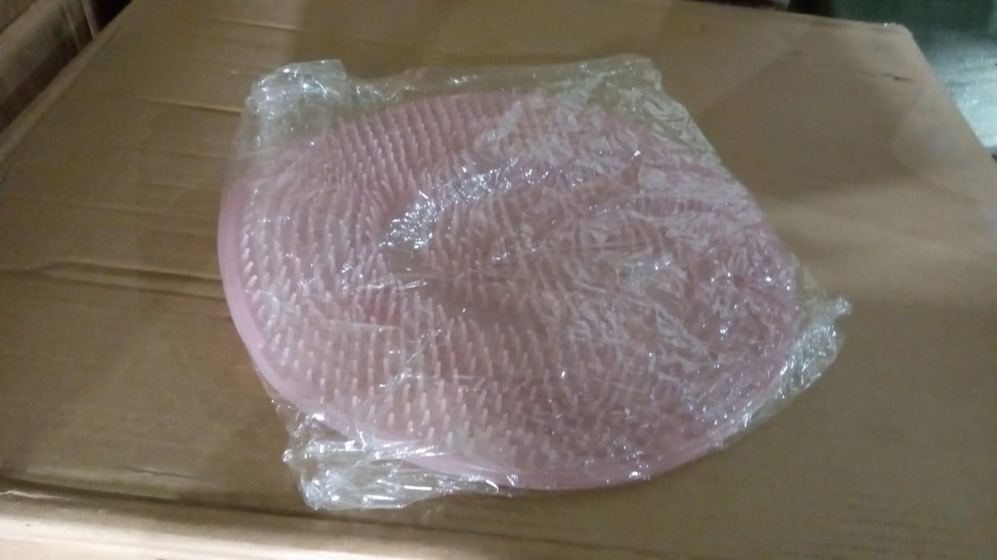 Round Shape Foot Rubbing / Bath Massager (30×30 CM / 1 Pc) Your Brand