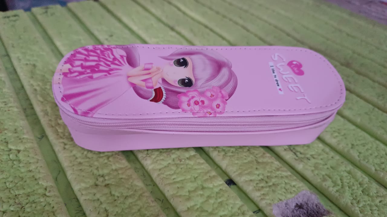 Double Layer Large Capacity With Multi-Functional Pencil Case (1 Pc) Your Brand