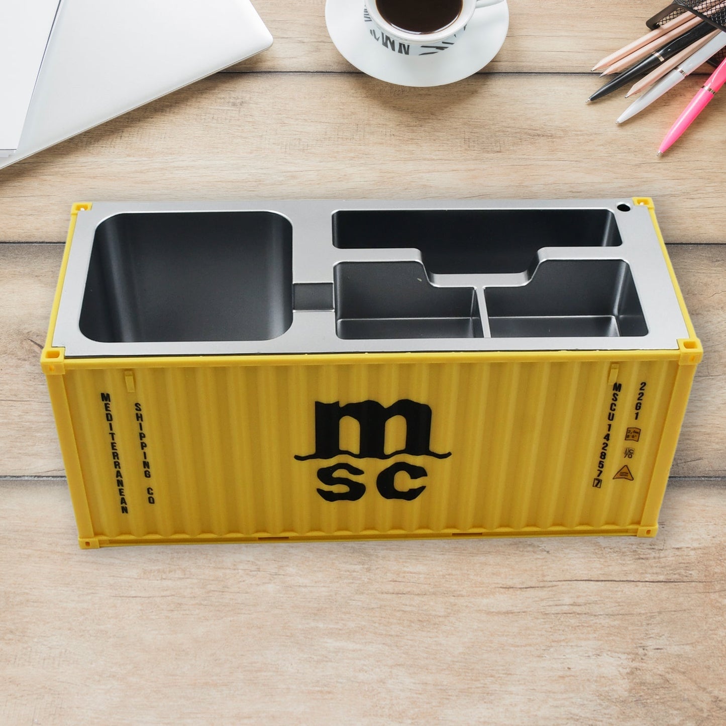 Shipping Container Pen Holder Shipping Container Model Pen Name Cardholder Simulated Container Model For Business Gift Your Brand