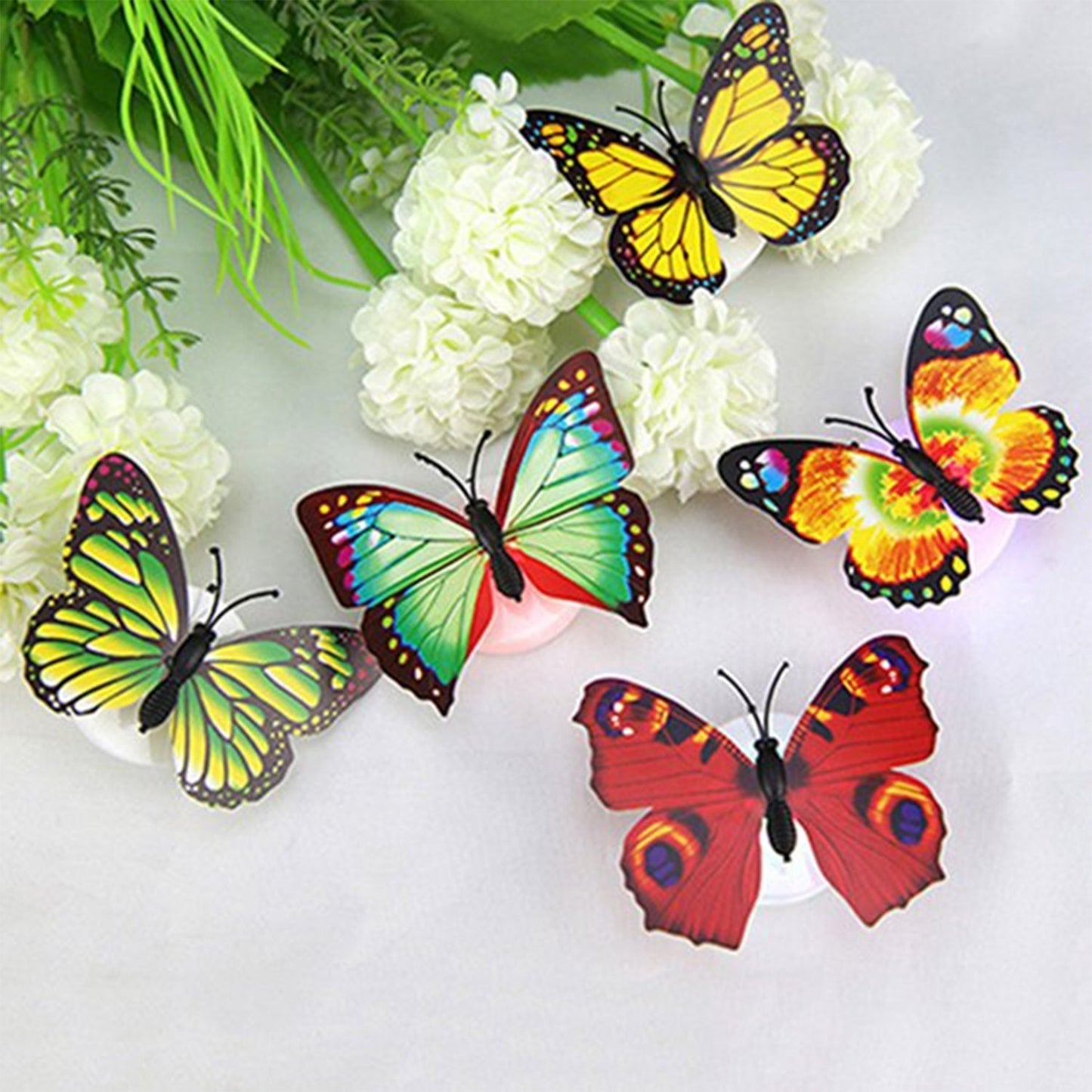 The Butterfly 3D Night Lamp Comes with 3D Illusion Design Suitable for Drawing Room, Lobby. Your Brand