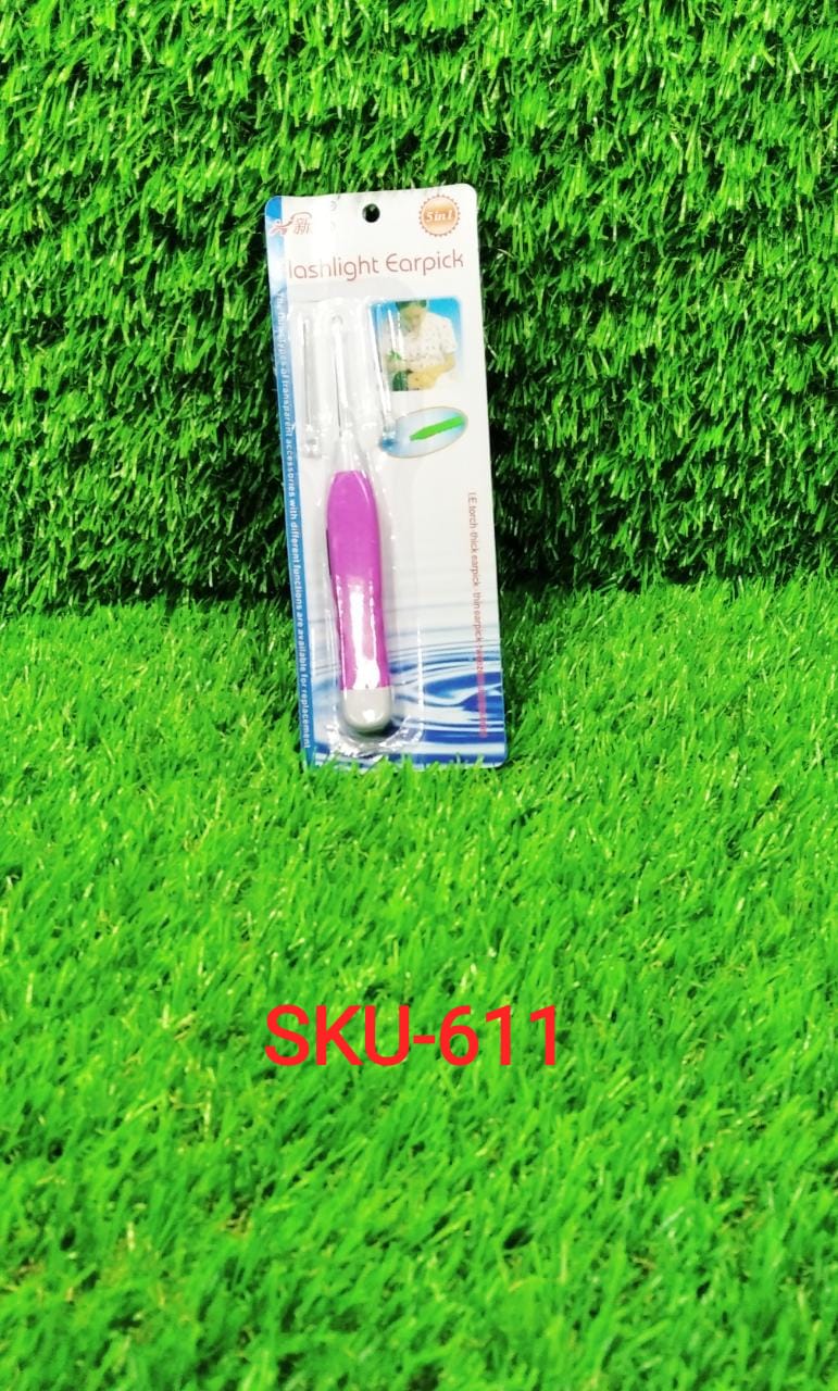 LED Flashlight Earpick with Tweezer Your Brand