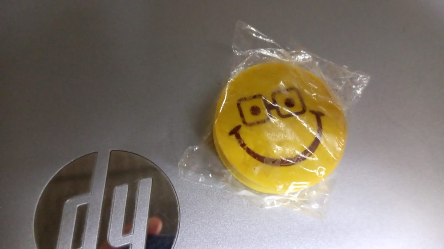 Smiley Design Eraser (1 Pc / Mix Design) Your Brand