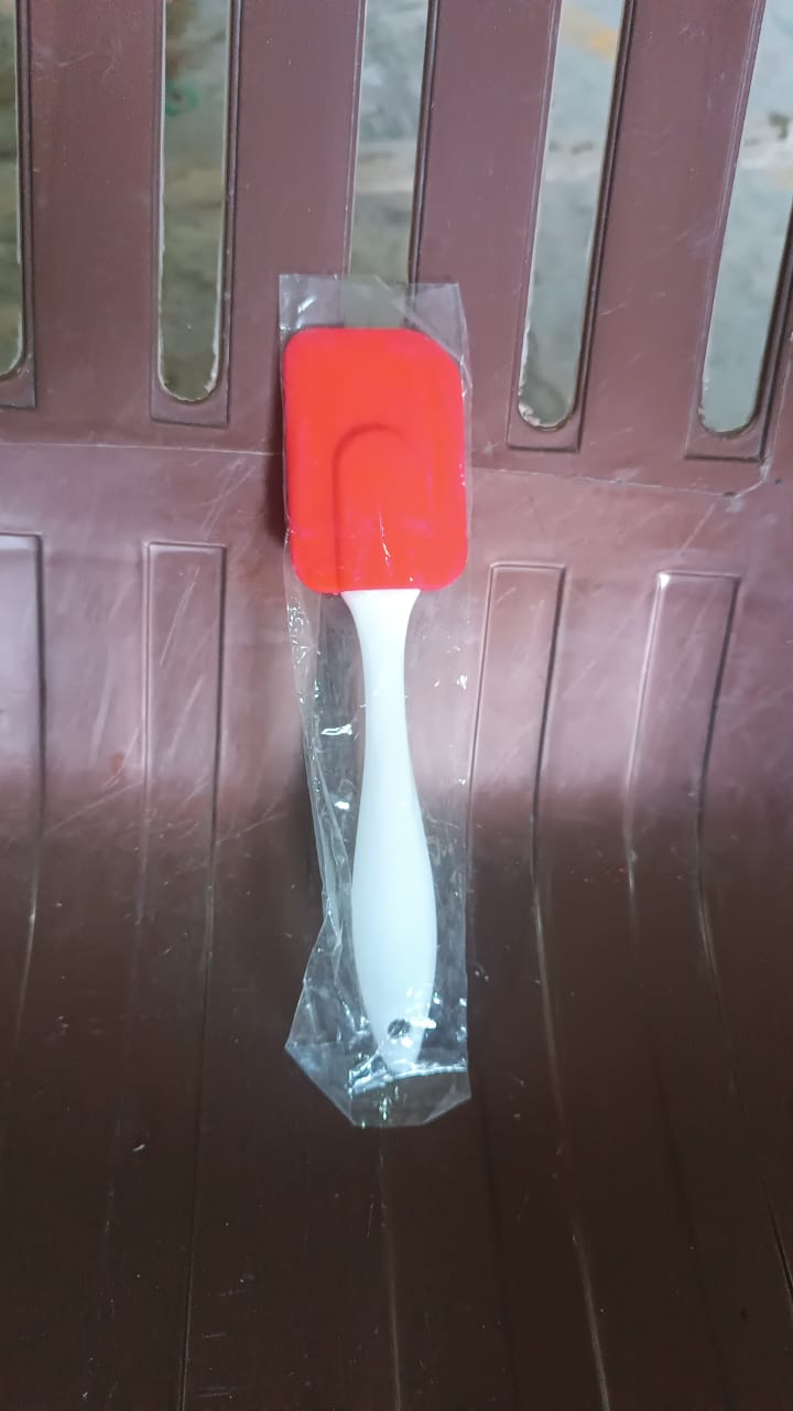 Silicone Cooking Spatula for Baking (1 Pc / 18 Cm) Your Brand