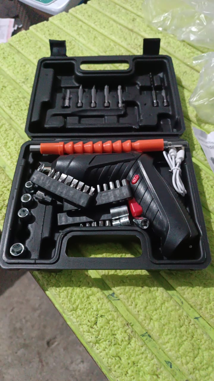 Small Screwdriver with LED Light, Screwdrivers Bit Set (48 Pcs Set) Your Brand