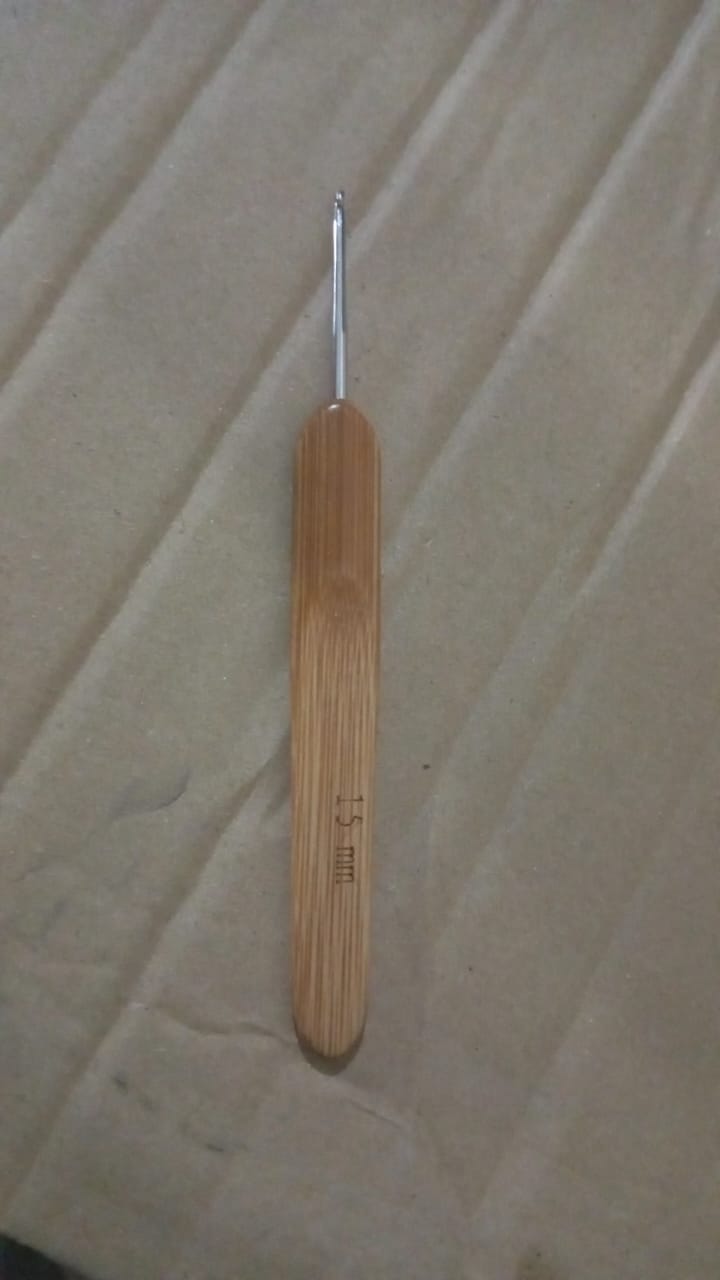 Crochet Hooks, Hook Needle Stainless Steel (1 Pc / 1.5 MM) Your Brand